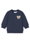 Name It Baby Boy Banus Long Sleeve Sweater, Dark Sapphire