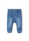 Name It Baby Boy Ben Baggy Jeans, Medium Blue Denim