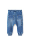 Name It Baby Boy Ben Baggy Jeans, Medium Blue Denim