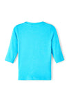 Name It Baby Boy Kumon Long Sleeve Top, Blue Atoll