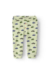 Name It Baby Boy Kush Car Print Pant, Lint