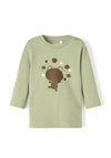 Name It Baby Boy Lasio Long Sleeve Top, Lint