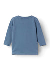 Name It Baby Boy Loris Long Sleeve Top, Bluefin