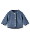 Name It Baby Boy Nomo Teddy Cardigan, Bluefin