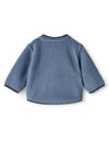 Name It Baby Boy Nomo Teddy Cardigan, Bluefin