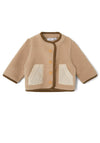Name It Baby Boy Nomo Teddy Cardigan, Oxford Tan