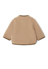 Name It Baby Boy Nomo Teddy Cardigan, Oxford Tan