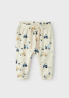 Name It Baby Boy Bassen Print Trouser, Summer Sand