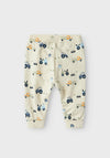 Name It Baby Boy Bassen Print Trouser, Summer Sand