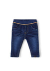 Name It Baby Boy Silas Slim Sweat Jean, Dark Blue Denim