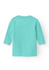 Name It Baby Boy Vacion Long Sleeve Top, Pool Blue