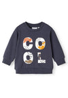 Name It Baby Boy Odan Long Sleeve Sweater, India Ink