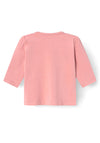 Name It Baby Girl Bloom Long Sleeve Tunic, Ash Rose
