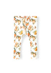 Name It Baby Girl Faline Print Legging, Bright White