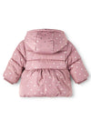 Name It Baby Girl Foil Puffer Jacket, Wishful Mauve