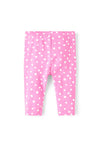 Name It Baby Girl Ninno Print Legging, Pink Cosmos