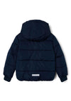 Name It Kid Boy Music Puffer Jacket, Dark Sapphire