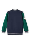 Name It Kid Boy Jomi Baseball Jacket, Dark Sapphire