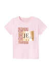 Name It Kid Girl Dismilla Short Sleeve Tee, Parfait Pink