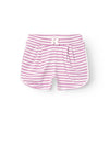Name It Kid Girl Jia Stripe Short, Smoky Grape