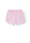 Name It Kid Girl Jia Stripe Short, Smoky Grape