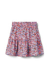 Name It Kid Girl Kalima Floral Skirt, Violet Tulle