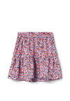 Name It Kid Girl Kalima Floral Skirt, Violet Tulle