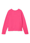 Name It Kid Kandi Long Sleeve Knit Cardigan, Pink Flambe