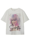 Name It Kid Dusan Taylor Swift Short Sleeve Tee, Cloud Dancer