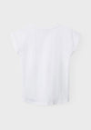 Name It Kid Girl Vigea Capsl Short Sleeve Tee, Bright White