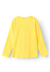 Name It Kid Girl Violet Long Sleeve Loose Top, Yarrow
