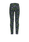Name It Kid Girl Vivian Print Legging, Dark Sapphire