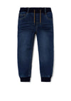Name It Mini Boy Ben Baggy Fit Jeans, Medium Blue Denim