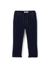 Name It Mini Boy Ben Cord Tapered Trouser, Dark Sapphire