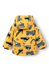Name It Mini Boy Digger Zone Padded Jacket, Symphonic Sunset