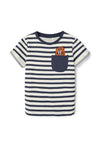 Name It Mini boy Mdow Short Sleeve Tee, Dark Sapphire