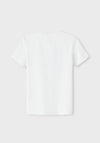 Name It Mini Boy Fama Short Sleeve Tee, Bright White