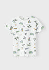 Name It Mini Boy Fasak Short Sleeve Tee, Bright White