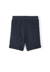 Name It Mini Boy Jenno Long Sweat Shorts, Dark Sapphire