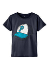 Name It Mini Boy Kirk Short Sleeve Tee, Dark Sapphire