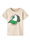 Name It Mini Boy Kirk Short Sleeve Tee, Humus