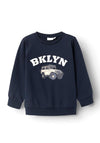 Name It Mini Boy Konrad Sweater, Dark Sapphire