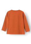 Name It Mini Boy Niels Long Sleeve Top, Bombay Brown