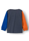 Name It Mini Boy Nulukas Long Sleeve Polo, India Ink