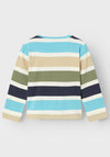 Name It Mini Boy Osum Long Sleeve Top, Blue Mist