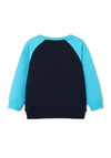 Name It Mini Boy Vildar Long Sleeve Sweater, Dark Sapphire