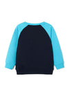 Name It Mini Boy Vildar Long Sleeve Sweater, Dark Sapphire