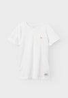 Name It Mini Boy Vincent Short Sleeve Tee, Bright White
