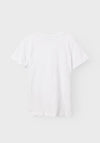 Name It Mini Boy Vincent Short Sleeve Tee, Bright White