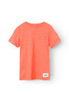Name It Mini Boy Vincent Short Sleeve Tee, Coral